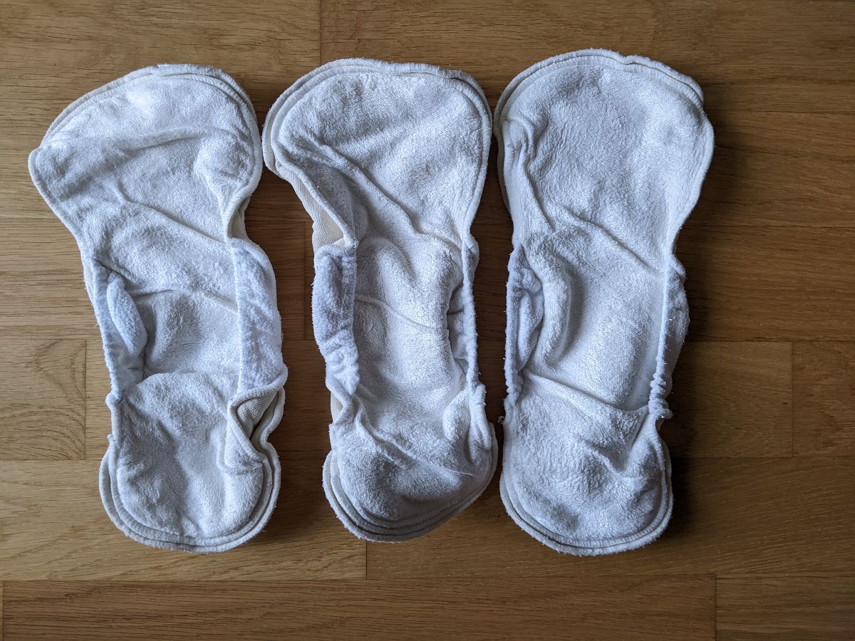 3er Set WeeCare Überhosen und Snap-in-Einlagen
