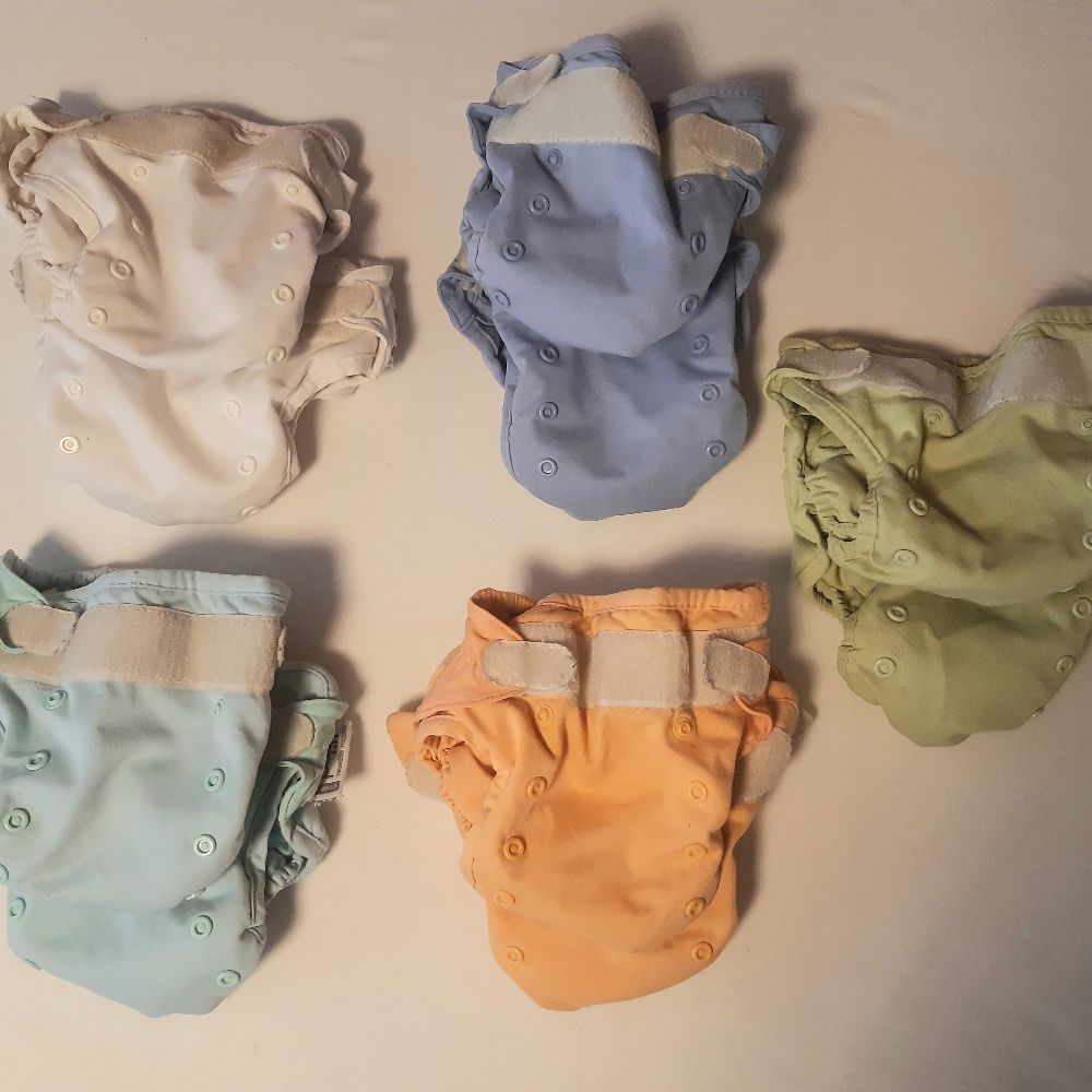 Pop-In Stoffwindeln Set, One Size mit Klett