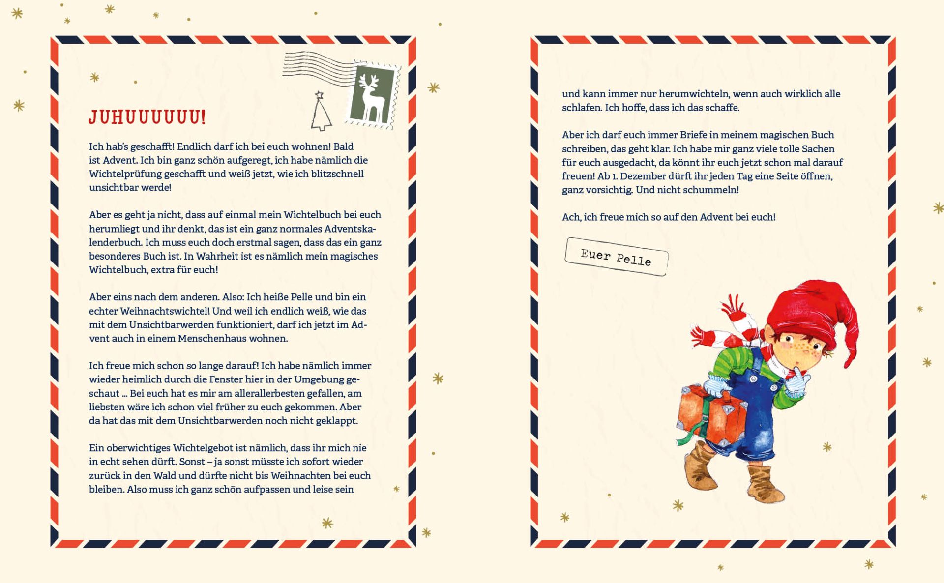 EMF Adventskalenderbuch Winter-Weihnacht-Wichtelspaß