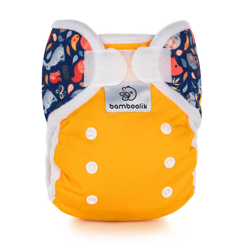 Bamboolik MiniMimi Überhose  Newborn mit Klettverschluss