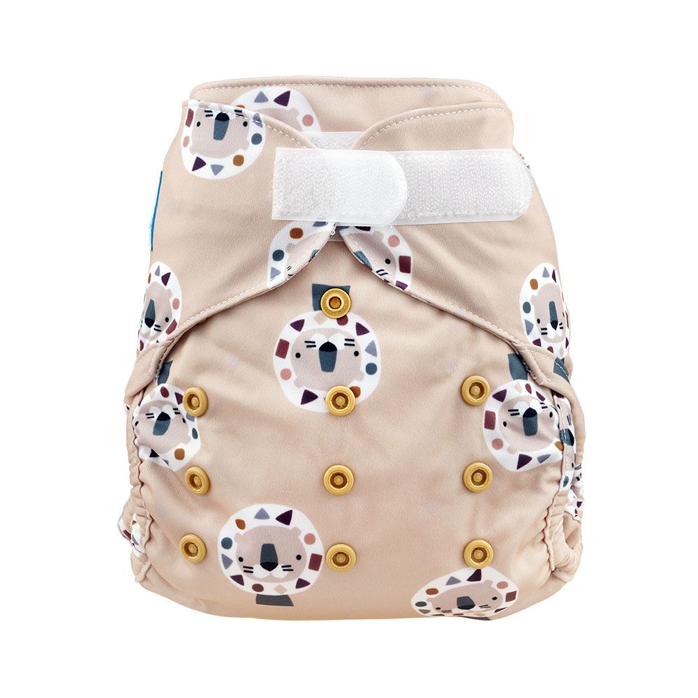 Blümchen Überhose One Size mit Klettverschluss