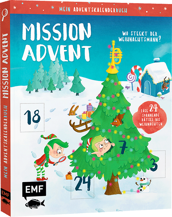 EMF Adventskalenderbuch Mission Advent – Wo steckt der Weihnachtsmann?