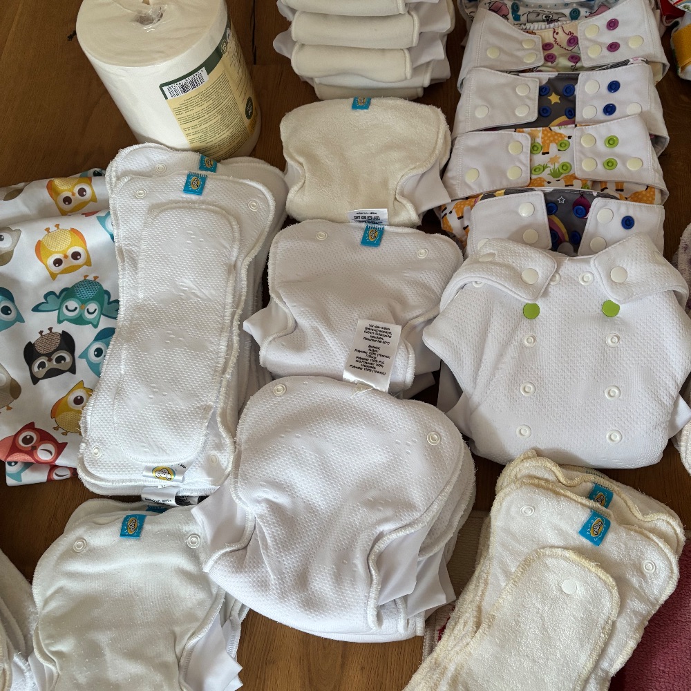 Stoffwindelnpaket von S-XL