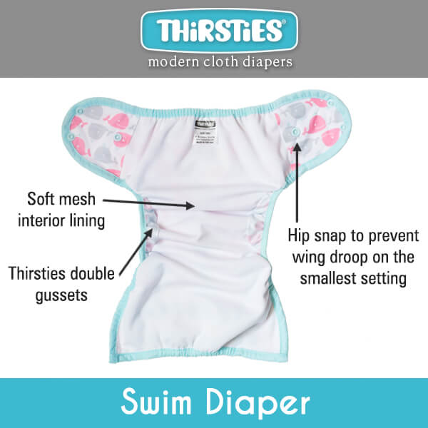 Thirsties Schwimmwindel Gr. 1 (3 - 8 kg)