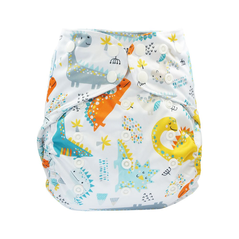 Blümchen 2in1 Überhose One Size ECO mit Druckknöpfen