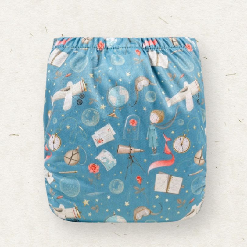 Eco Mini Überhose One Size mit Druckknöpfen