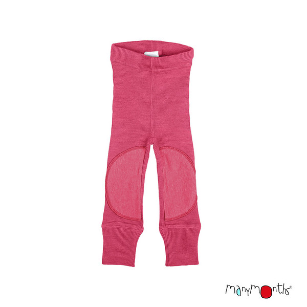 ManyMonths Woll-Leggings mit Knieflicken