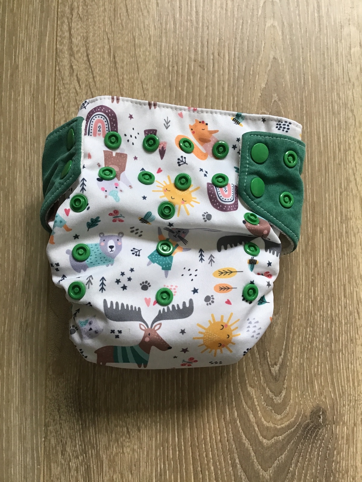 Blümchen Biobaumwolle AiO onesize