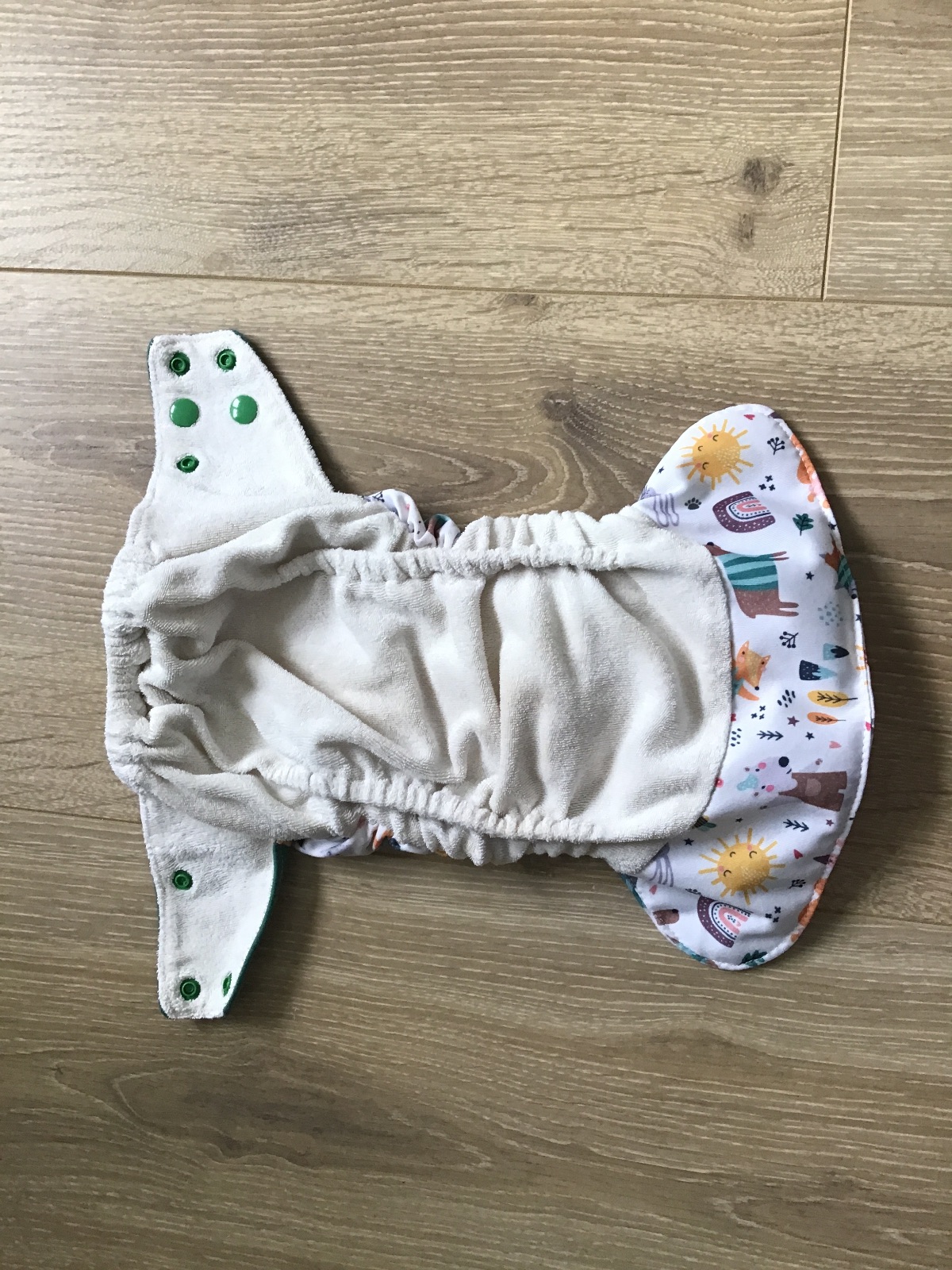 Blümchen Biobaumwolle AiO onesize