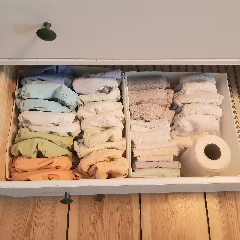 Pop-In Stoffwindeln Set, One Size mit Klett