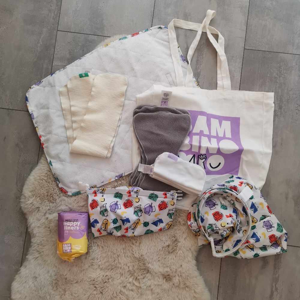 Die Alles Box mit wiederverwendbaren Windeln