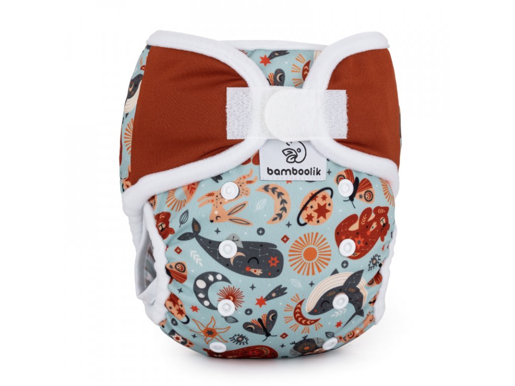 Bamboolik MiniMimi Überhose  Newborn mit Klettverschluss