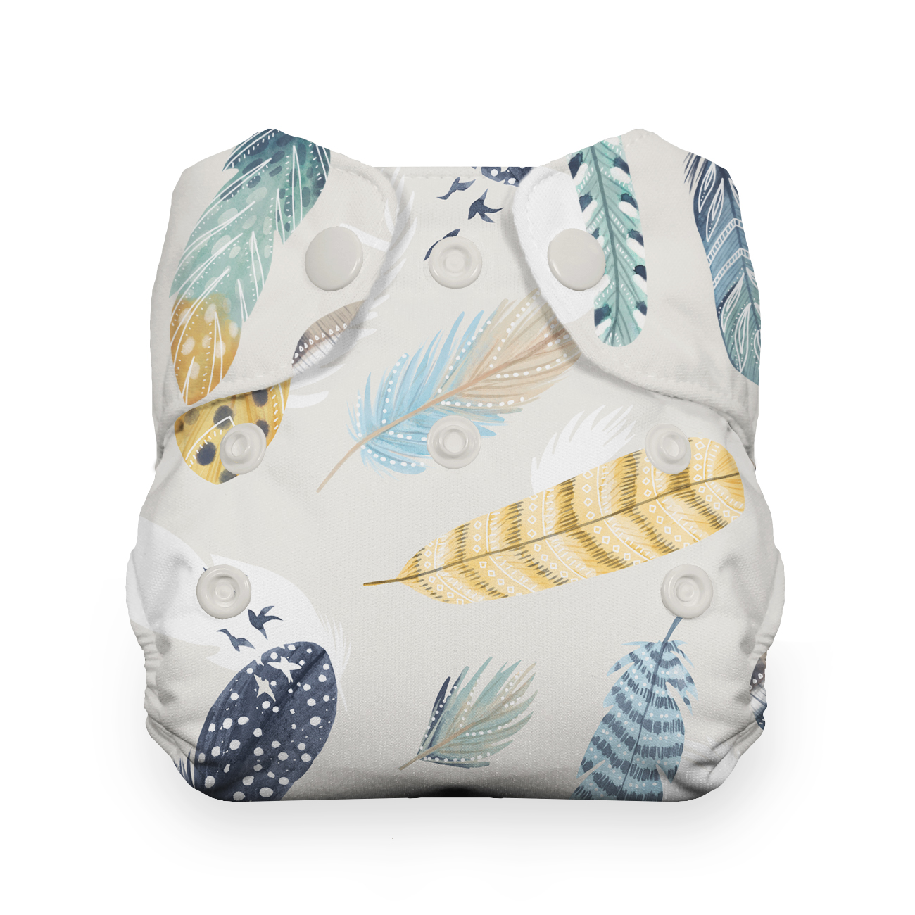 Thirsties Natural All-in-One Newborn mit Druckknöpfen